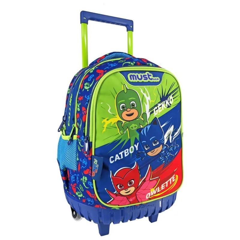 Diakakis - Σακίδιο Τρόλεϊ Δημοτικού Must, Pj Masks, Calling All Heroes 484258