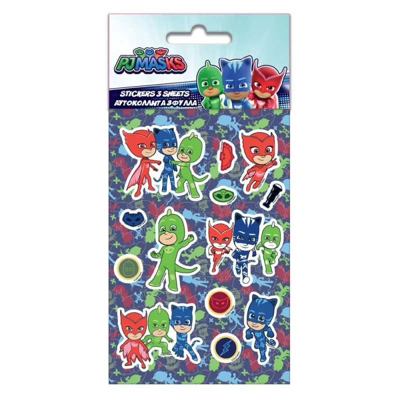 Diakakis - Αυτοκόλλητα, PJ Masks 484264