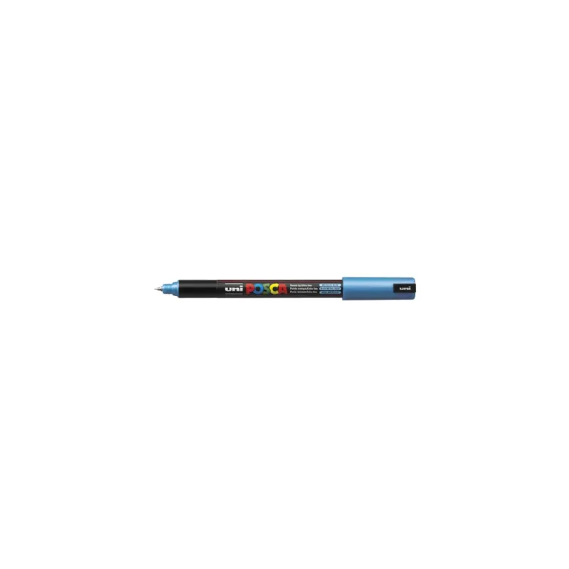 Uniball - Μαρκαδοράκι Posca PC-1MR 0.7 mm Metallic Blue M33 089934