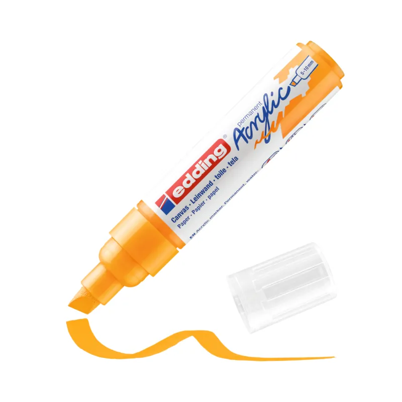 Edding – Ακρυλικός Μαρκαδόρος 5000, 5-10mm Sunny Yellow 5000-906