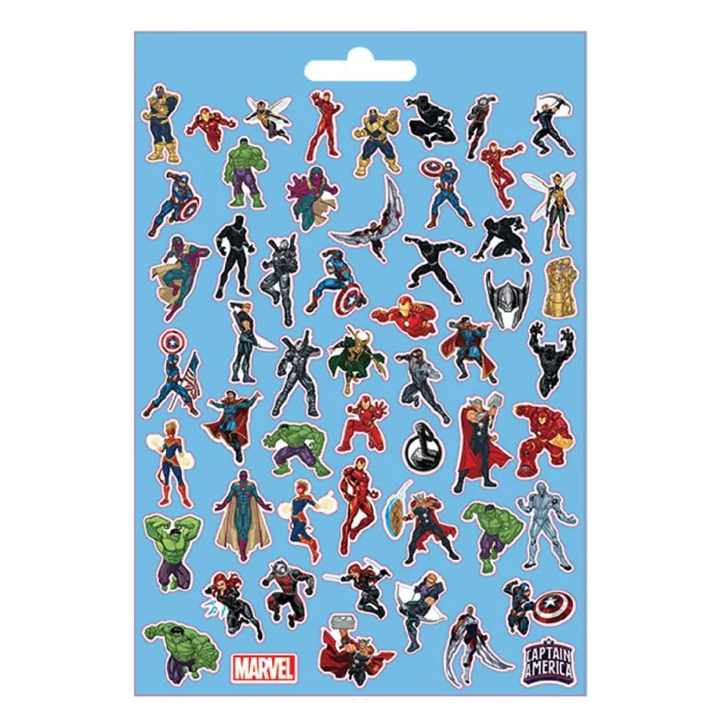 Diakakis - Αυτοκόλλητα Avengers, Μπλόκ 300 Τμχ 506044