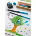 Faber Castell - Μολύβι Δίχρωμο Jumbo Grip Μαύρο/ Μπλε 2=HB 511910 Faber Castell - Μολύβι Δίχρωμο Jumbo Grip Μαύρο/ Μπλε 2=HB 511910