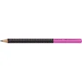Faber Castell - Μολύβι Δίχρωμο Jumbo Grip Μαύρο/ Ροζ 2=HB 511911 Faber Castell - Μολύβι Δίχρωμο Jumbo Grip Μαύρο/ Ροζ 2=HB 511911