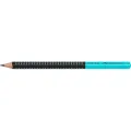 Faber Castell - Μολύβι Δίχρωμο Jumbo Grip Μαύρο/ Τιρκουάζ 2=HB 511912 Faber Castell - Μολύβι Δίχρωμο Jumbo Grip Μαύρο/ Τιρκουάζ 2=HB 511912