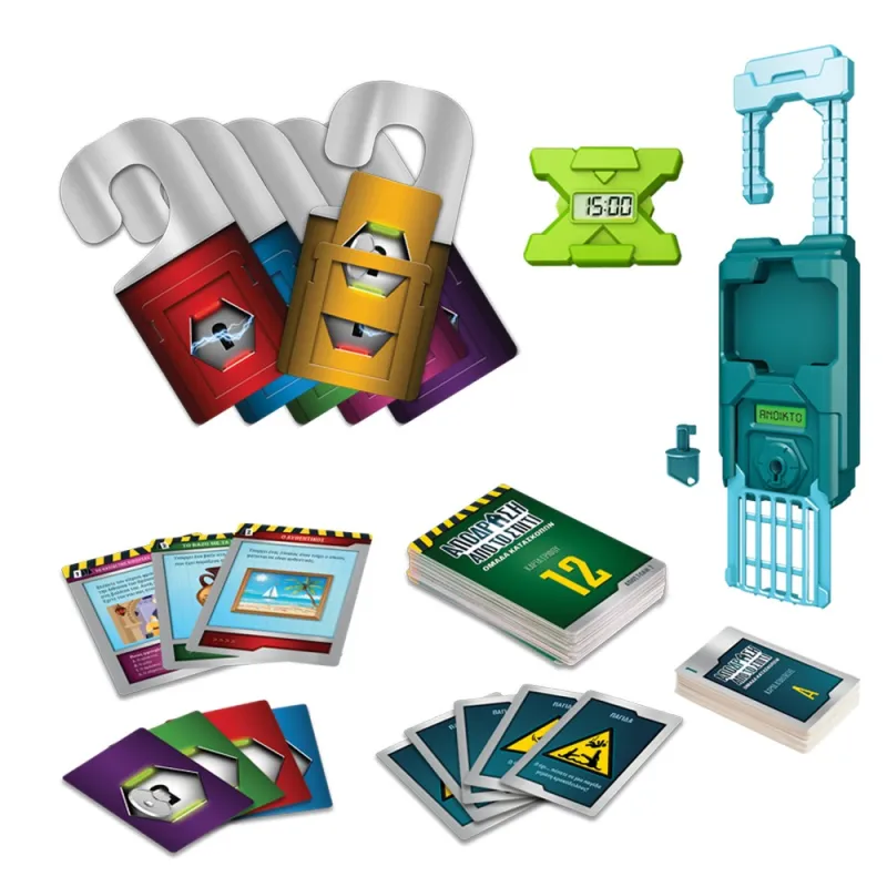 Desyllas Games - Επιτραπέζιο - Escape Room, Απόδραση Από Το Σπίτι 520172
