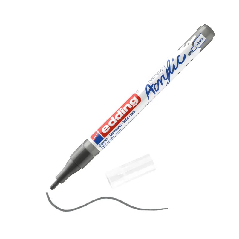 Edding – Ακρυλικός Μαρκαδόρος 5300, 1-2mm Anthracite 5300-926