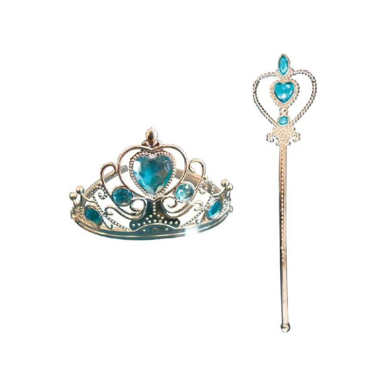 Funny Fashion - Σετ Πριγκίπισσα Του Πάγου, Ραβδί Και Στέμμα 53811