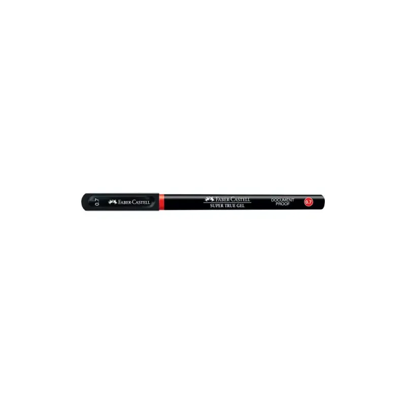Faber Castell - Super True Gel 0.7mm, Κόκκινο 549121