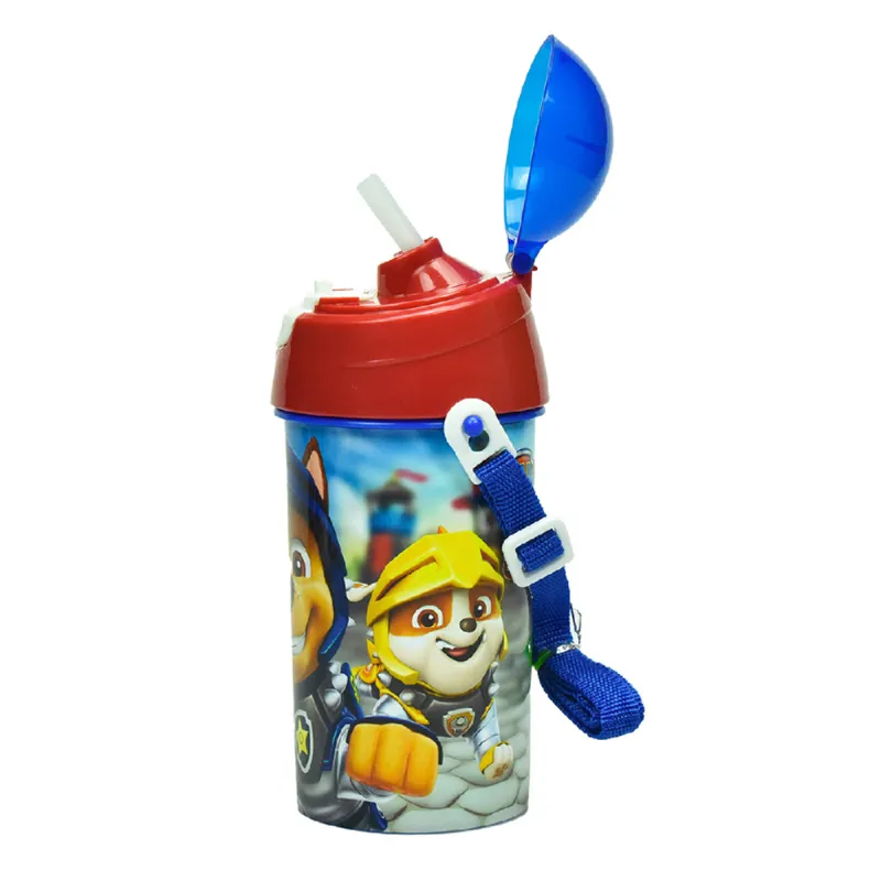 Gim - Παγούρι Πλαστικό Paw Patrol, Rescue Knights 500ml 555-20209