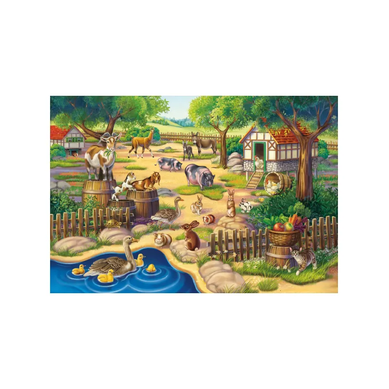 Schmidt Spiele - Puzzle 3 In 1 My Favourite Animals 48/48/48 Pcs 56203