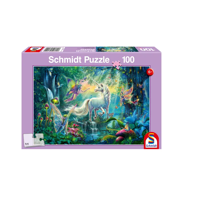 Schmidt Spiele - Puzzle Mythical Kingdom 100 Pcs 56254