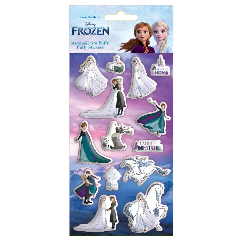 Diakakis - Αυτοκόλλητα Puffy, Frozen 2 562870