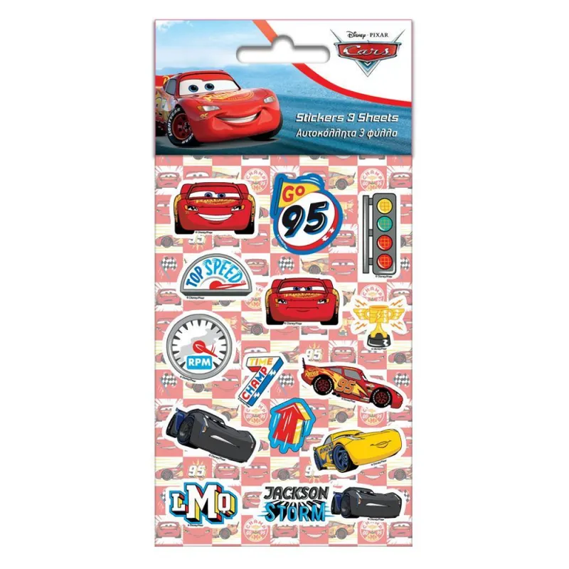 Diakakis - Αυτοκόλλητα, Disney Cars 563113