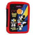 Diakakis - Κασετίνα Διπλή Γεμάτη Must, Disney Mickey Mouse, Never Give Up 563462 Diakakis - Κασετίνα Διπλή Γεμάτη Must, Disney Mickey Mouse, Never Give Up 563462