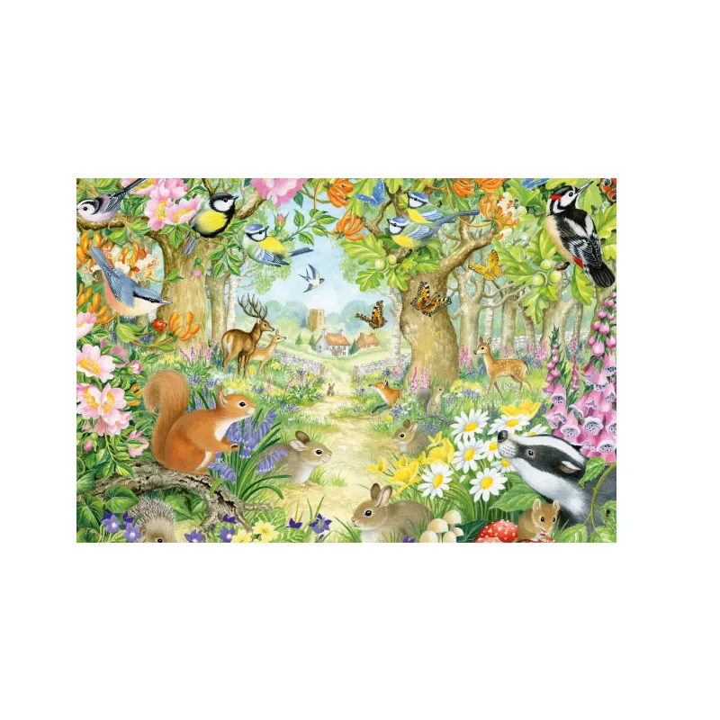 Schmidt Spiele – Puzzle Animals In The Forest 100 Pcs 56370