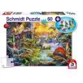 Schmidt Spiele – Puzzle Dinosaurs 60 Pcs 56372 Schmidt Spiele – Puzzle Dinosaurs 60 Pcs 56372