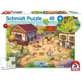 Schmidt Spiele - Puzzle Fun Farm 40 Pcs 56379 Schmidt Spiele - Puzzle Fun Farm 40 Pcs 56379
