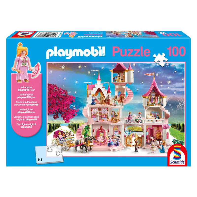 Schmidt Spiele – Puzzle Playmobil Princess Castle 100 Pcs 56383