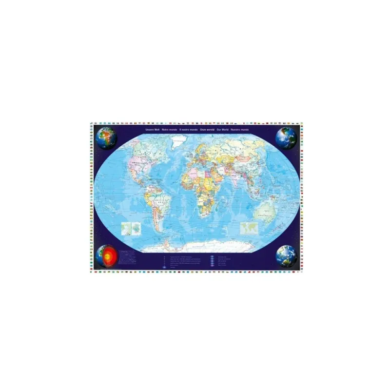Schmidt Spiele - Puzzle Our World 2000 Ps 57041