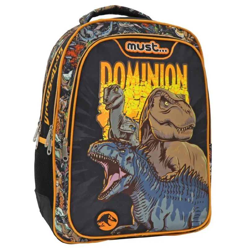 Diakakis - Τσάντα Πλάτης Δημοτικού Jurassic Dominion 570895