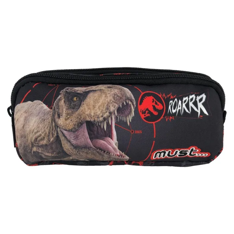 Diakakis - Κασετίνα Βαρελάκι Must, Jurassic, T-Rex Roarrr 570926