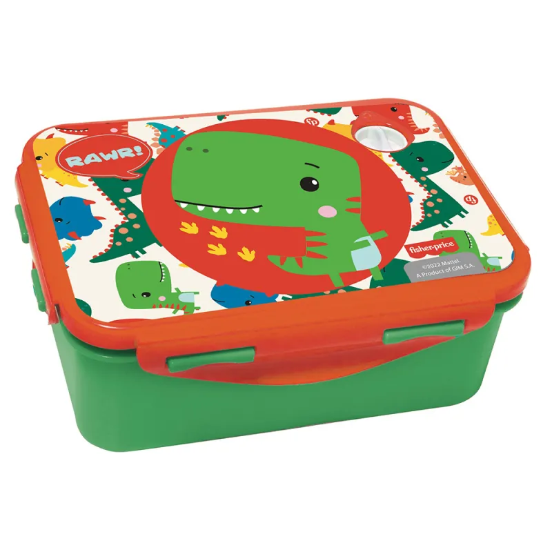 Gim – Δοχείο Φαγητού Micro, Fisher Price, Dinosaur 800 ml 571-43265