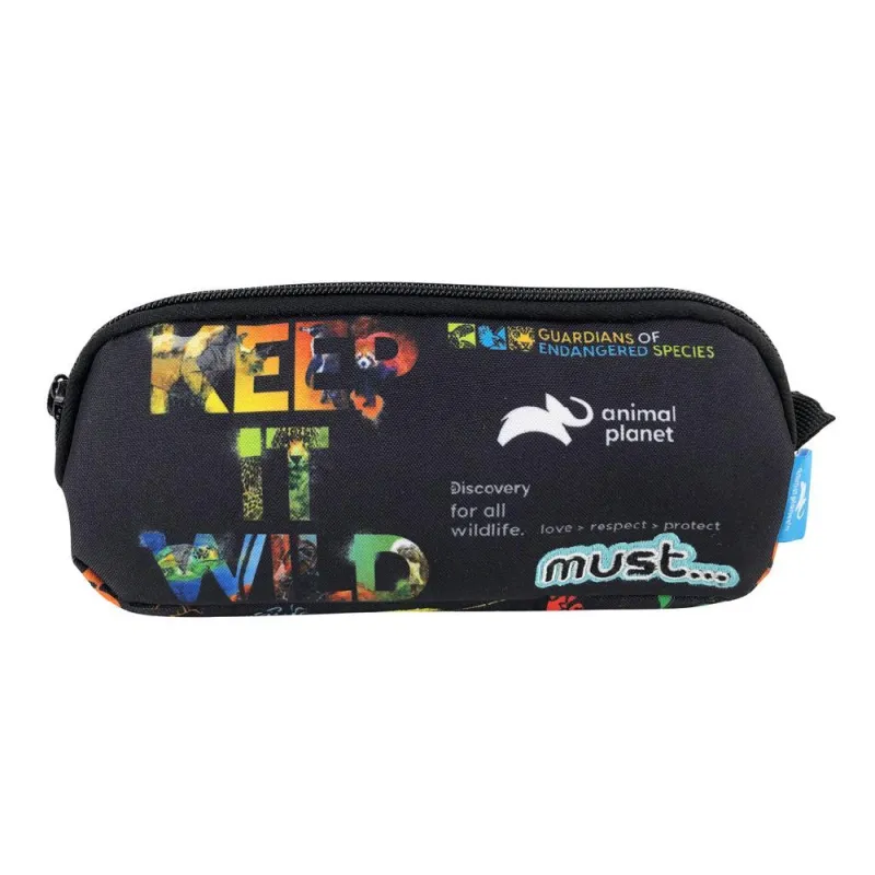 Diakakis - Κασετίνα Βαρελάκι Must, Animal Planet, Keep It Wild 571001