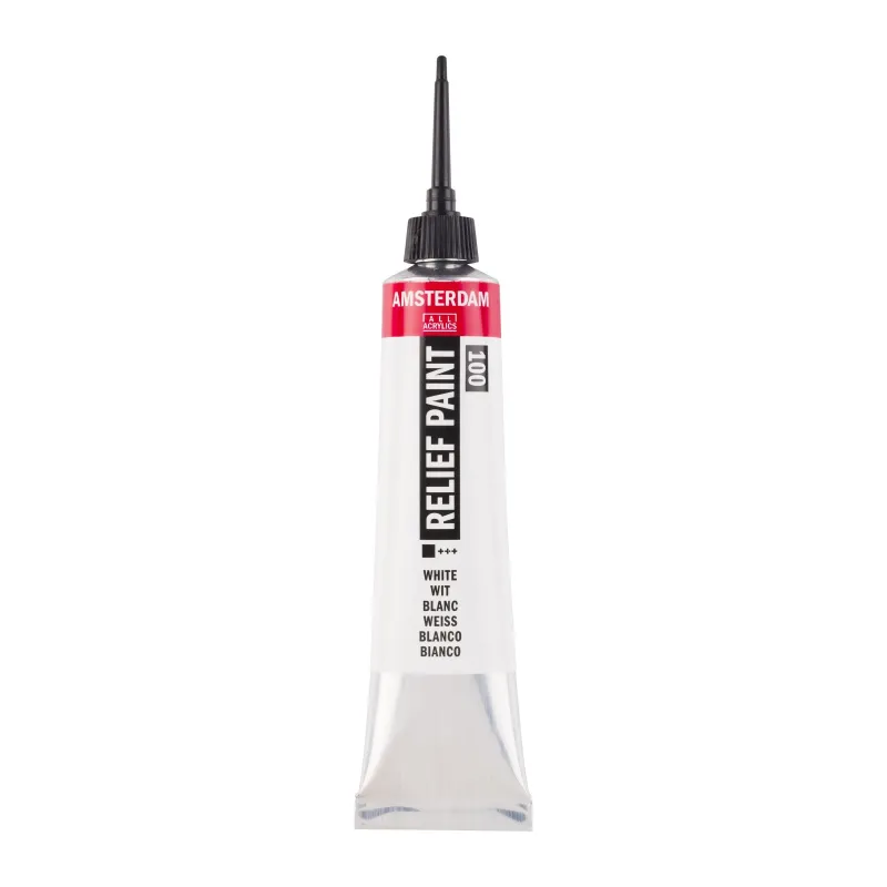 Royal Talens - Amsterdam Ακρυλικό Relief, White 100 20ml 58041001