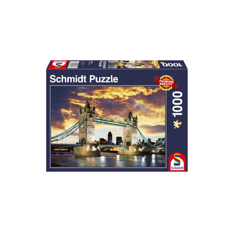 Schmidt Spiele - Puzzle Tower Bridge London 1000 Pcs 58181