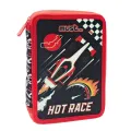 Diakakis - Κασετίνα Διπλή Γεμάτη Must, Glow In The Dark, Hot Race 584588