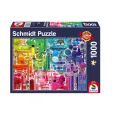 Schmidt Spiele – Puzzle Colors Of The Rainbow 1000 Pcs 58958