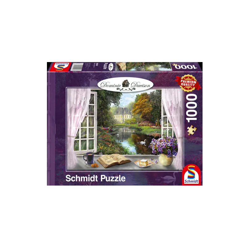 Schmidt Spiele - Puzzle View Of The Castle Gardens 1000 Ps 59590