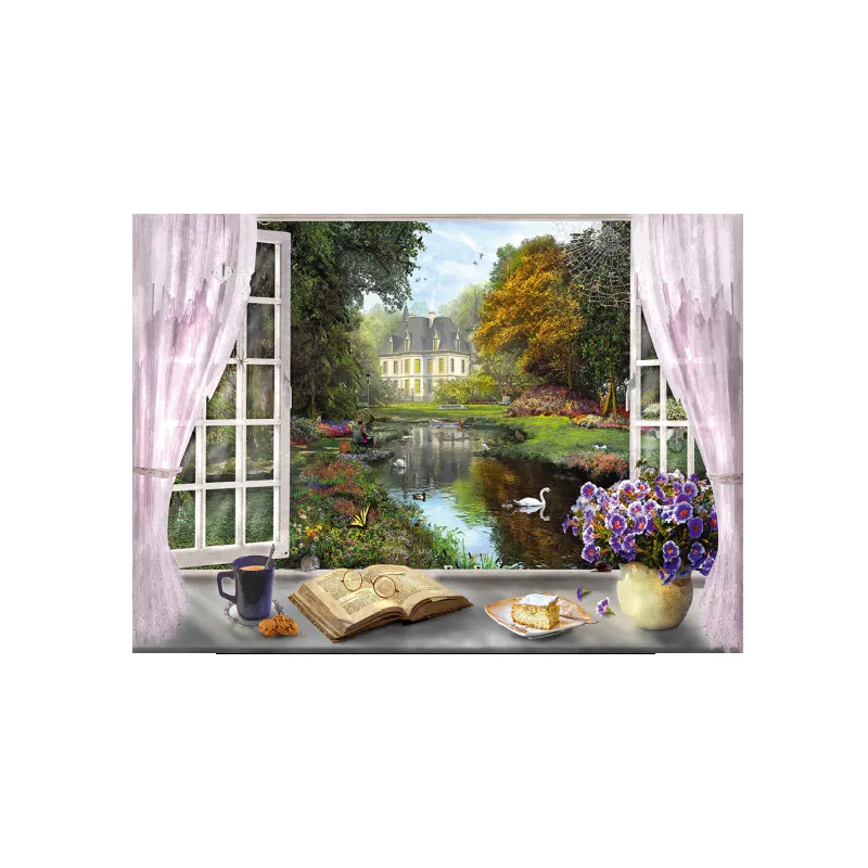 Schmidt Spiele - Puzzle View Of The Castle Gardens 1000 Ps 59590