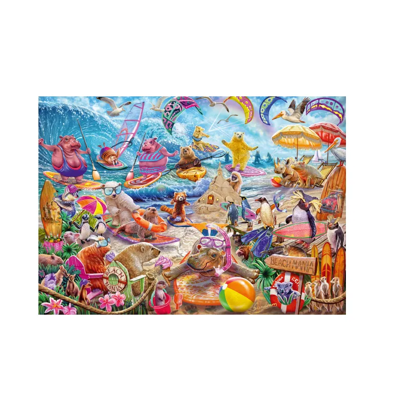 Schmidt Spiele – Puzzle Beach Mania 1000 Pcs 59662