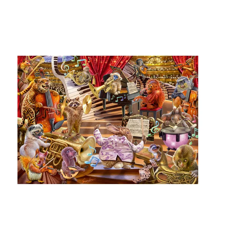 Schmidt Spiele – Puzzle Music Mania 1000 Pcs 59664