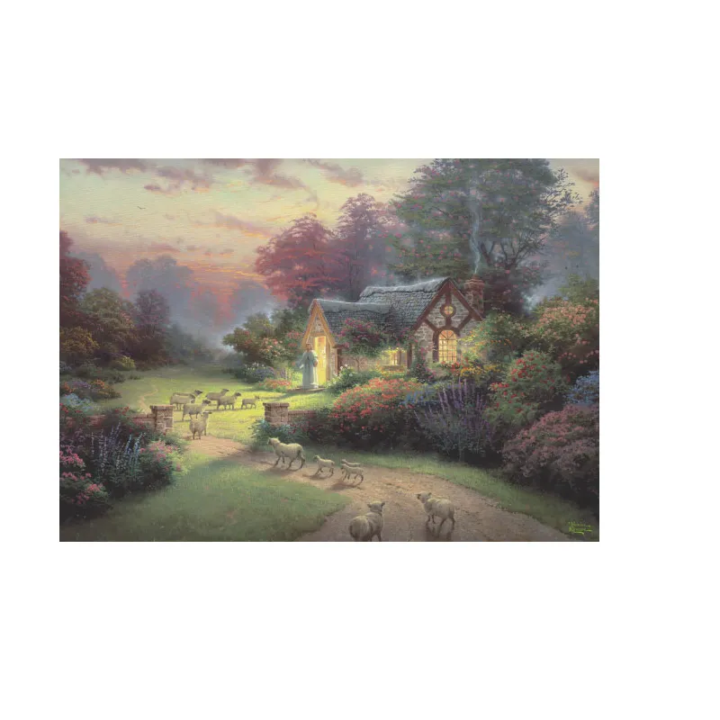 Schmidt Spiele – Puzzle The Good Shepherd‘s Cottage 1000 Pcs 59678