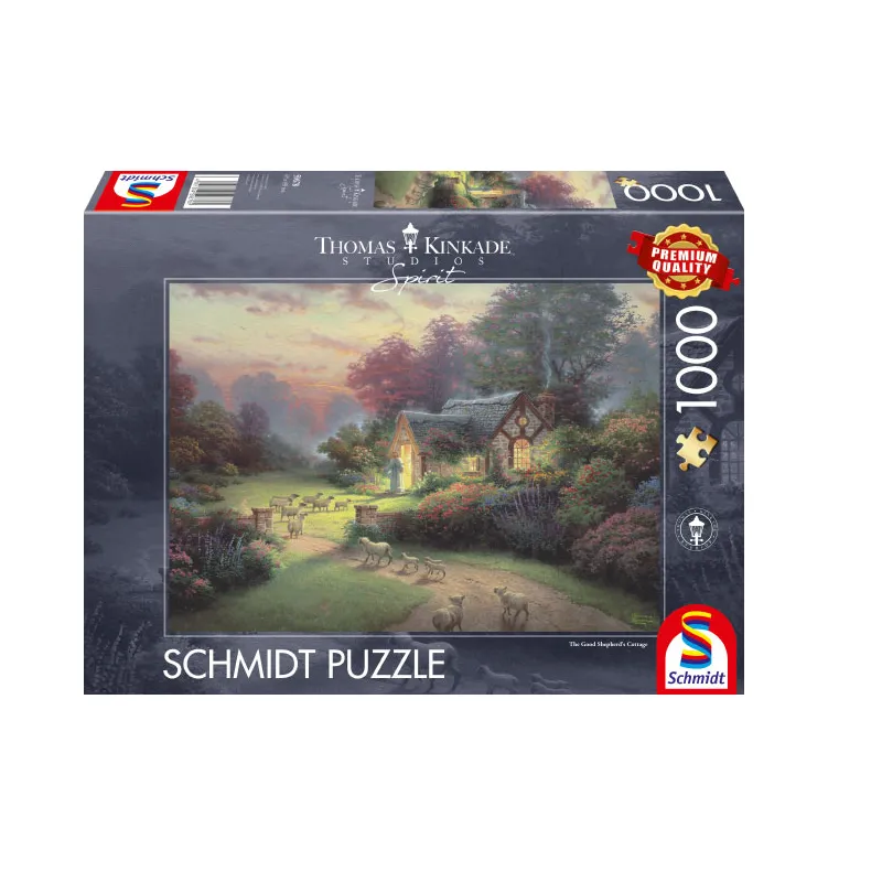 Schmidt Spiele – Puzzle The Good Shepherd‘s Cottage 1000 Pcs 59678