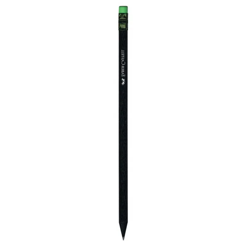 Faber Castell - Μολύβι Μαύρο Με Γόμα Λαχανί HB 611583