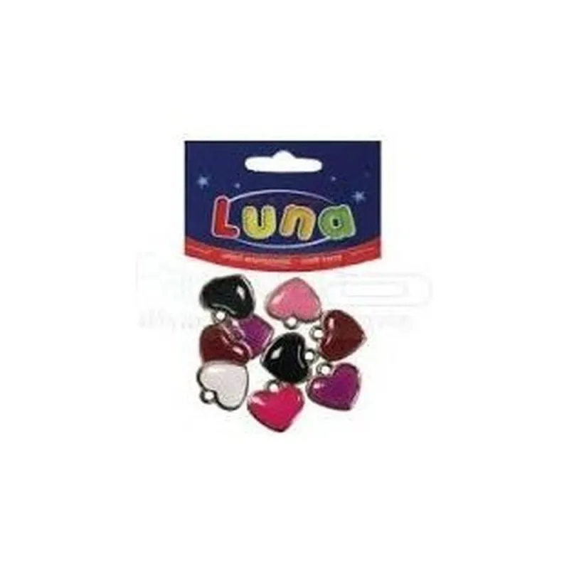 Luna - Μεταλλικές Καρδιές Σετ 10 Τεμαχίων 620316