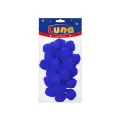 Luna - Πομ-Πομς Χειροτεχνίας, Μπλε 25 Τεμ 25mm 620465 Luna - Πομ-Πομς Χειροτεχνίας, Μπλε 25 Τεμ 25mm 620465