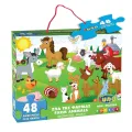 Luna - Puzzle Δαπέδου, Ζώα Της Φάρμας 48 Pcs 621470 Luna - Puzzle Δαπέδου, Ζώα Της Φάρμας 48 Pcs 621470