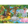 Luna - Puzzle Δαπέδου, Ζώα Της Ζούγκλας 48 Pcs 621471 Luna - Puzzle Δαπέδου, Ζώα Της Ζούγκλας 48 Pcs 621471