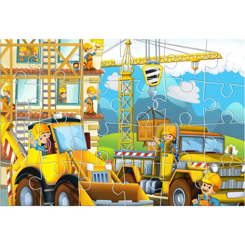 Luna - Puzzle Εργοτάξιο 24 Pcs 621589