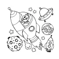 Luna – Puzzle Διάστημα 24 Pcs 621591 Luna – Puzzle Διάστημα 24 Pcs 621591