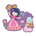 Luna - Puzzle 4 in 1, Πριγκίπισσες 4/6/8/10 Pcs 621801 Luna - Puzzle 4 in 1, Πριγκίπισσες 4/6/8/10 Pcs 621801