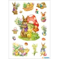 Herma - Αυτοκολλητάκια, Happy Easter, Nostalgic Bunnies 6418