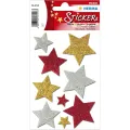 Herma - Αυτοκολλητάκια Glittery, Multicoloured Stars 6528 Herma - Αυτοκολλητάκια Glittery, Multicoloured Stars 6528
