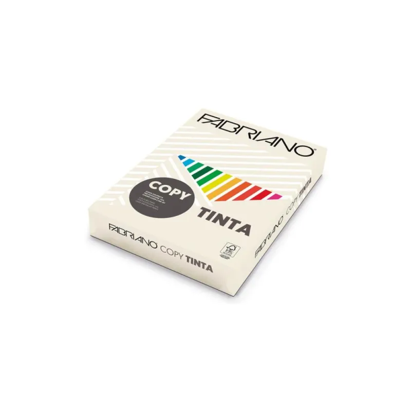 Fabriano - Χαρτί Εκτύπωσης Tinta Χρωματιστό, Ivory A4 160gr 250 Φύλλα (1 Δεσμίδα) 69916021