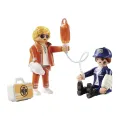 Playmobil Duo Pack - Διασώστης Και Αστυνομικός 70823 Playmobil Duo Pack - Διασώστης Και Αστυνομικός 70823