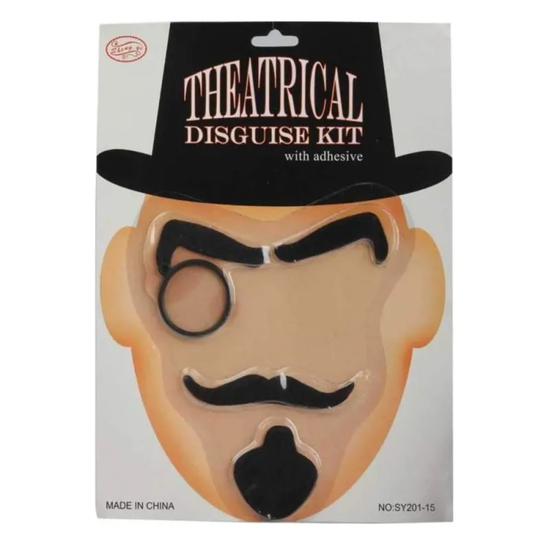 Clown - Σετ Μουστάκι & Φρύδια Κινέζου 70848